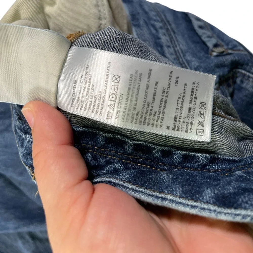 Tommy Bahama 36/30 Blue Jeans Standard Fit Straight Leg Coastal Dadcore 34x30.5